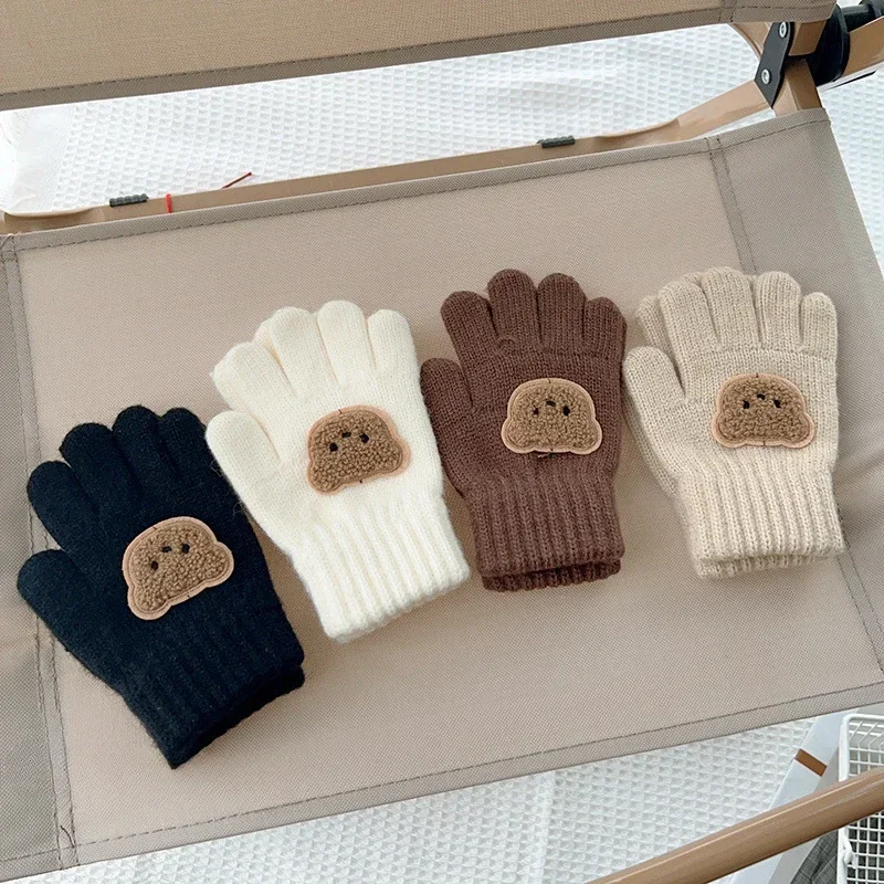 Teething Mitten Baby - 3-7y bebê dos desenhos animados urso
