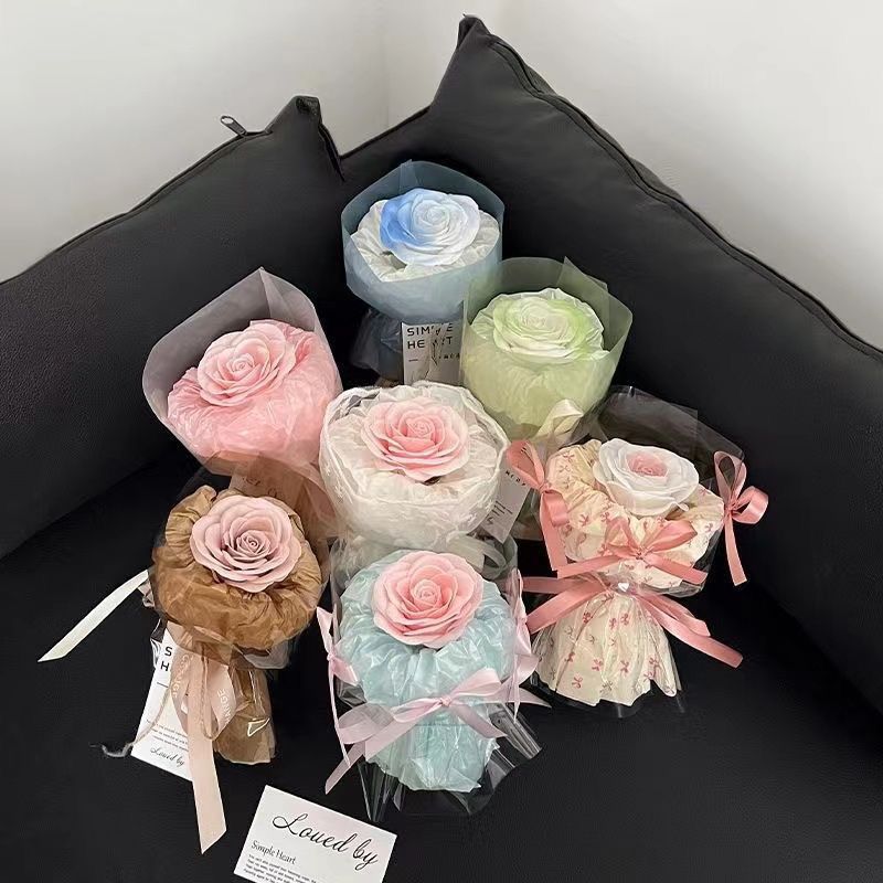 Ins doce cor mini buquê orname - Baby Products Soap avaliação e preço