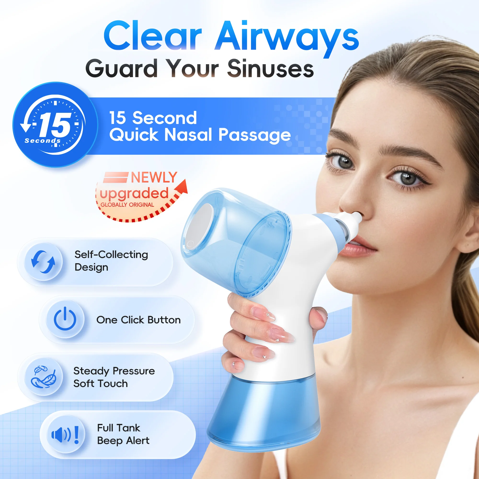 Sistema de Irrigação Nasal com - Nasal Aspirator avaliação e preço