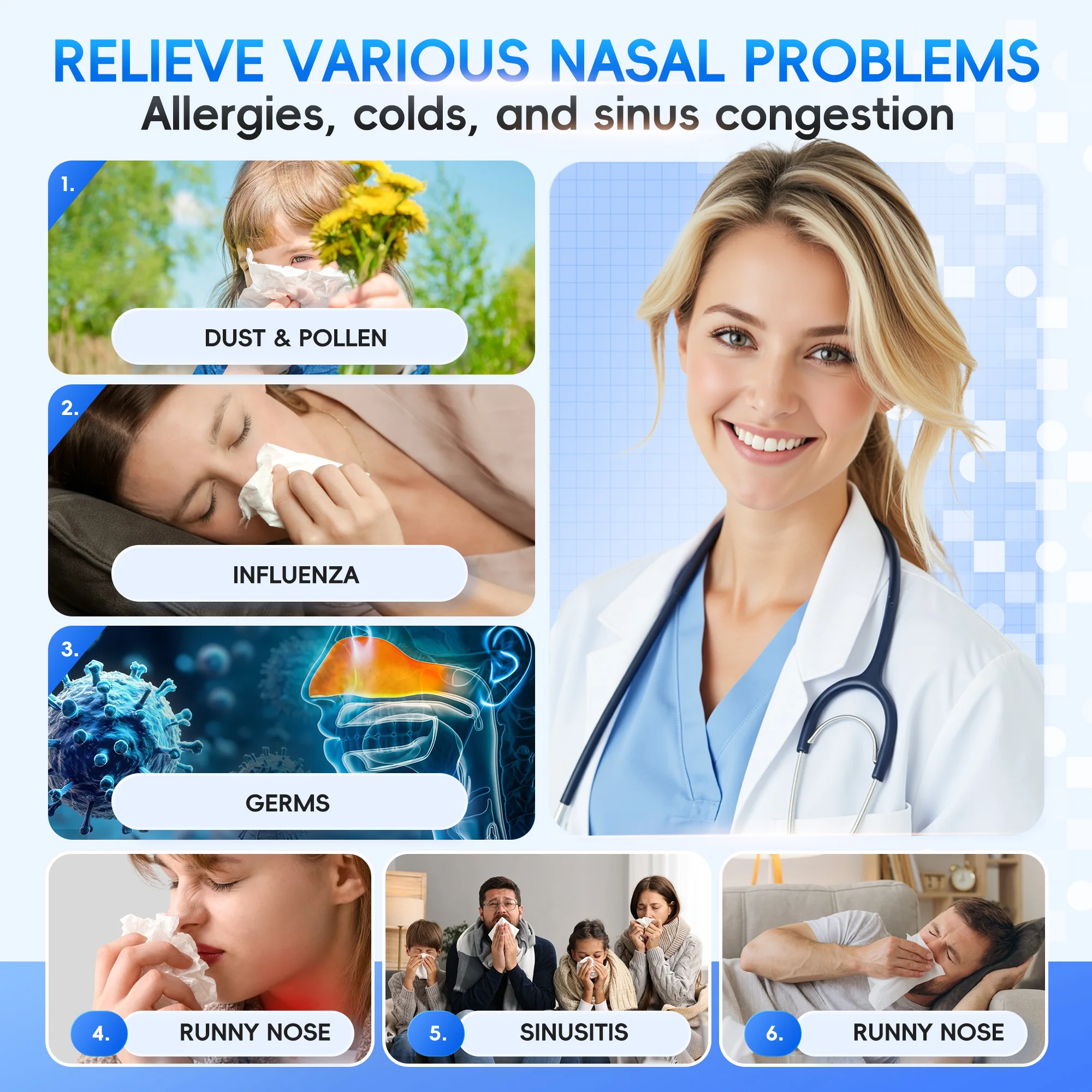Sistema de Irrigação Nasal com - Nasal Aspirator avaliação e preço