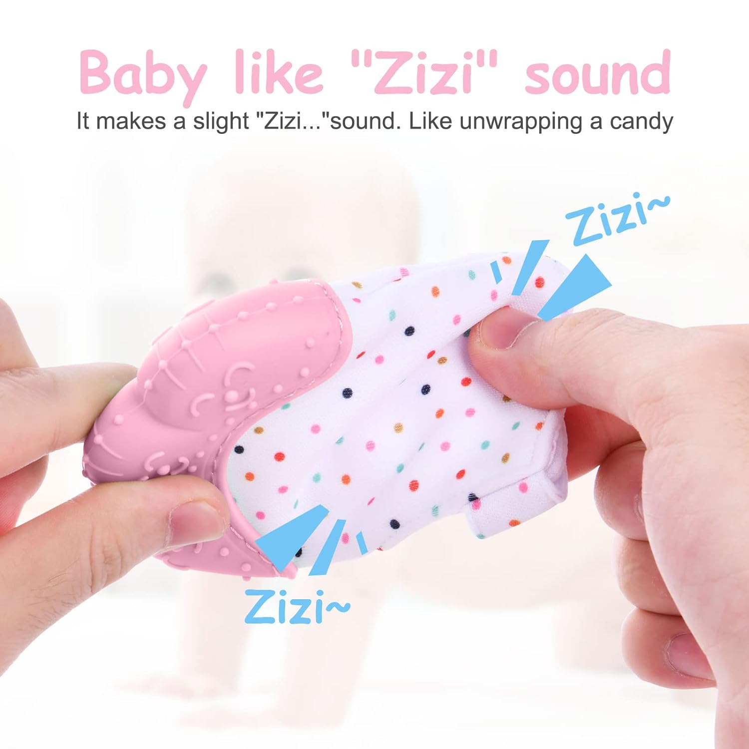 Baby's Food Grade Silicone Mor - Teething Mitten Baby avaliação e preço