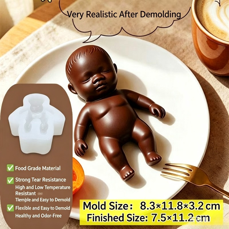 Molde de Silicone 3D Realista  - Baby Products Soap avaliação e preço