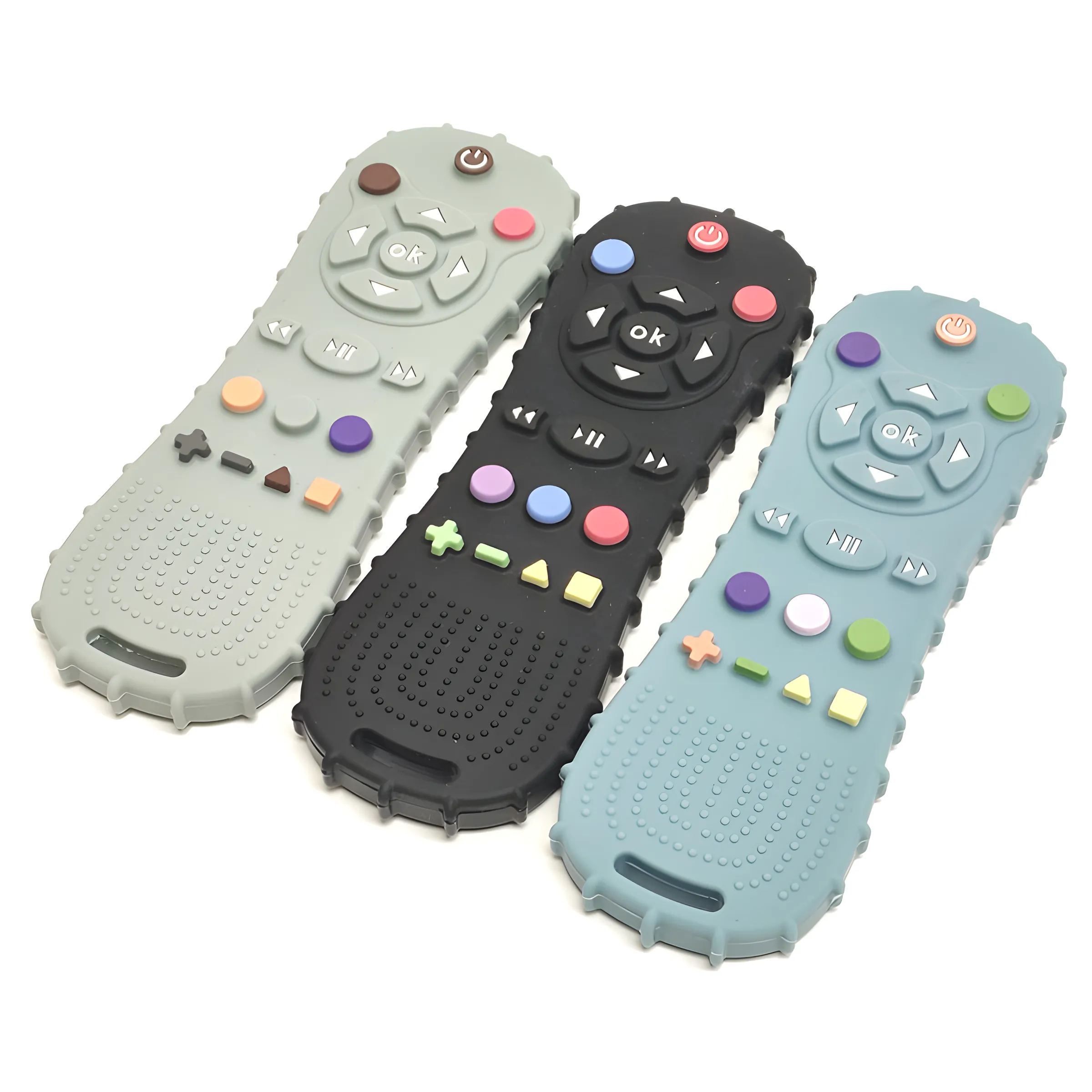 1/3 pçs bebê controle remoto m - Teething Mitten Baby avaliação e preço