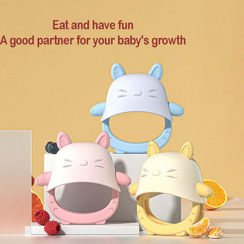 Luva de Silicone Macia para De - Teething Mitten Baby avaliação e preço