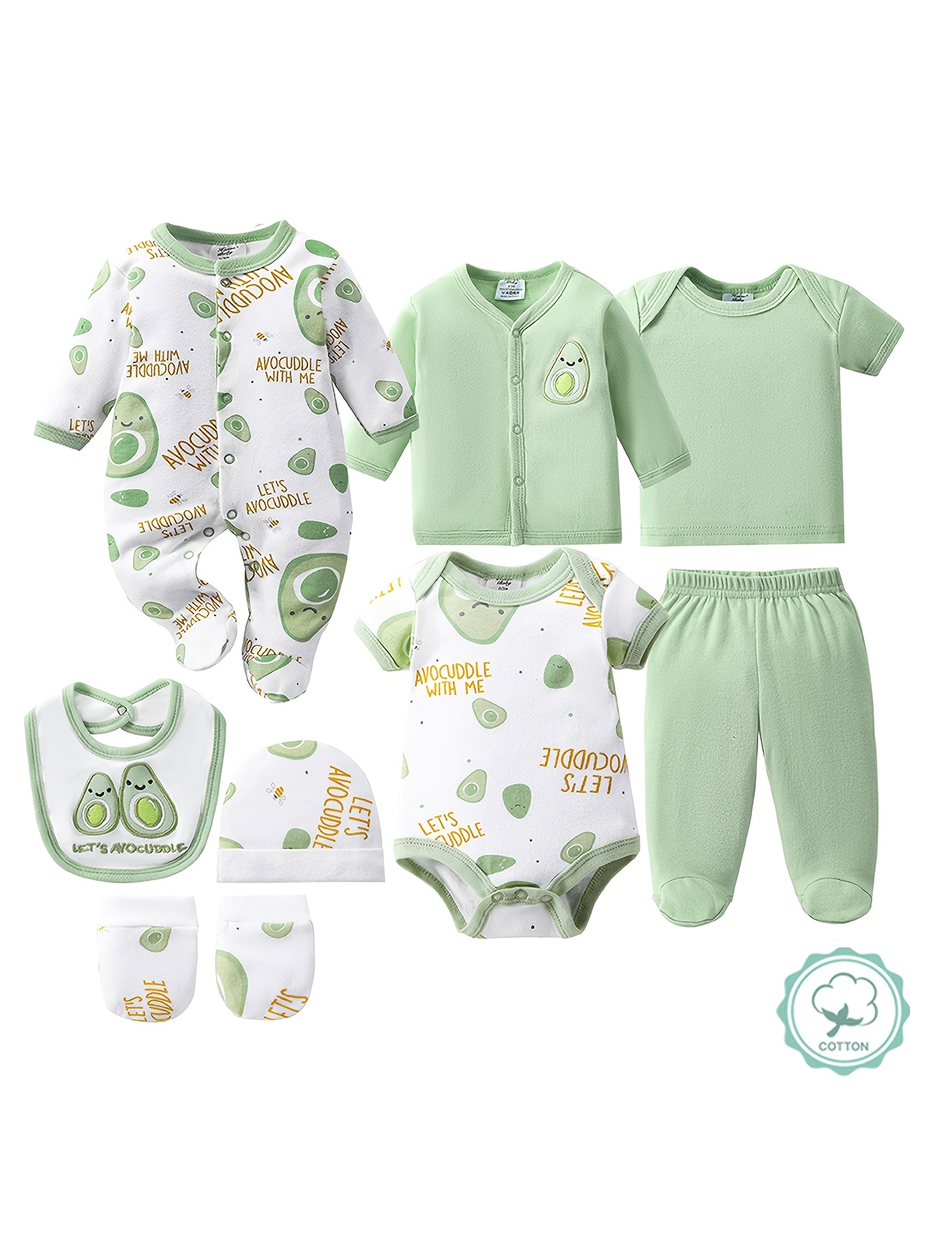 Conjunto de 8 peças para recém - Baby Products Sale avaliação e preço