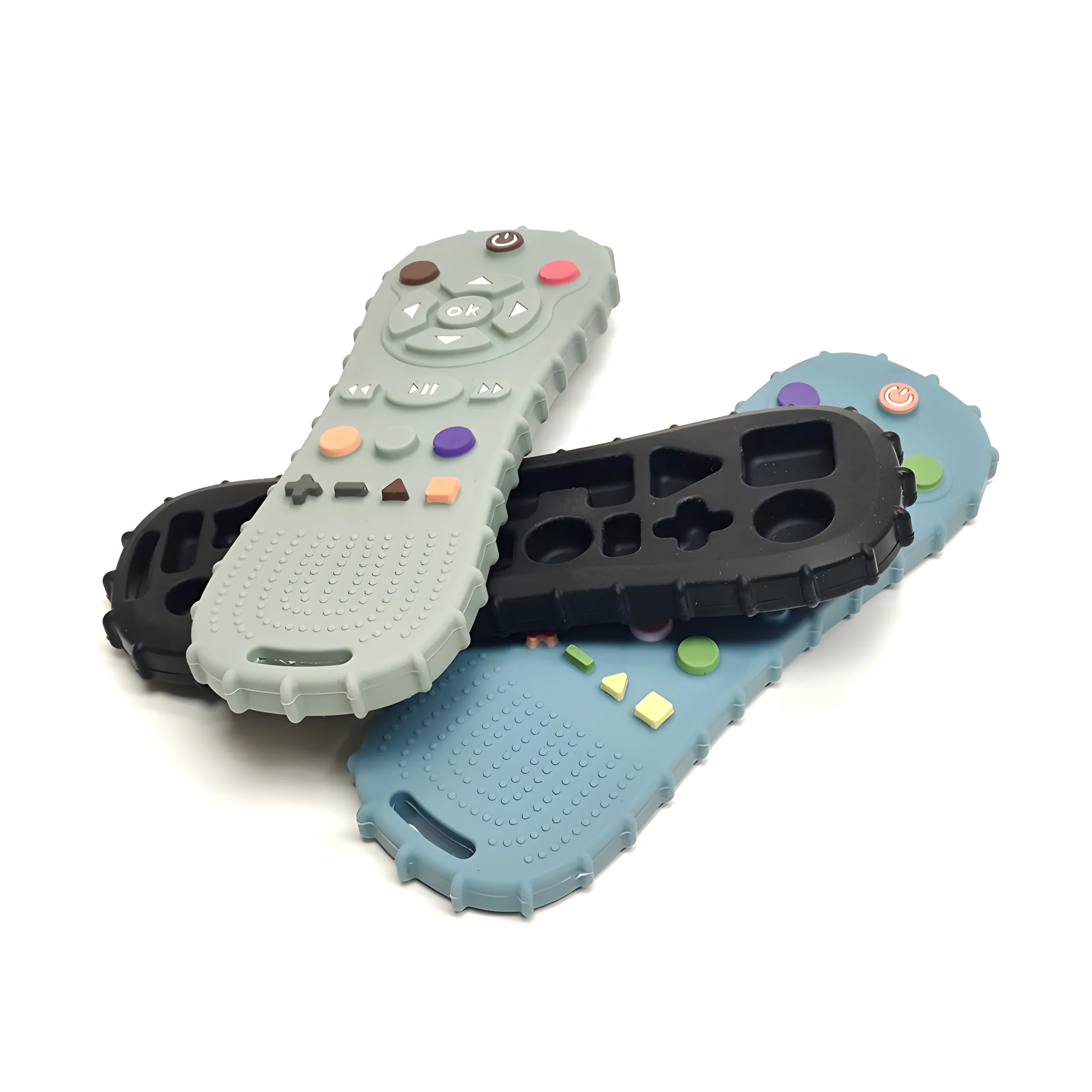 1/3 pçs bebê controle remoto m - Teething Mitten Baby avaliação e preço