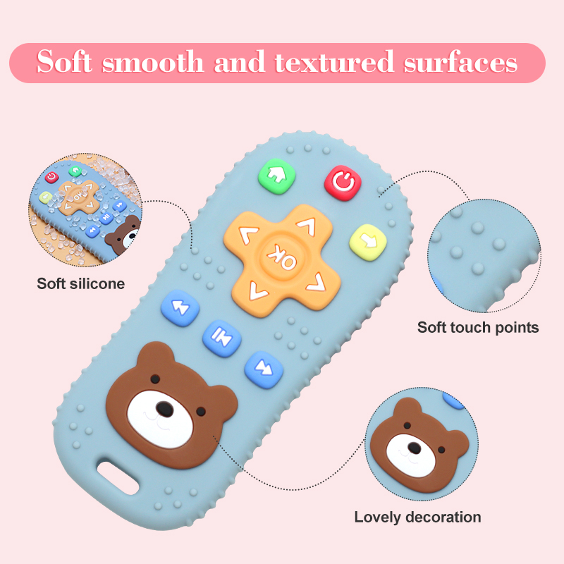 2 pçs silicone bebê mordedor l - Teething Mitten Baby avaliação e preço
